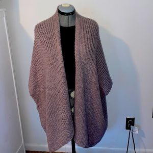 Aerie Knitted Poncho